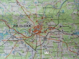 Карта Генштаба. Вильнюс ( Литва ). 1980 год., фото №7