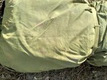 Военный спальный мешок 3в1 (чехол, простынь, одеяло) армии Чехии. Спальник №20 - б/у, фото №8