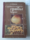 Вассер "Сьедобные и ядовитые грибы Карпат" 1990р., фото №2