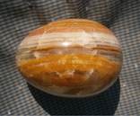 Яйцо из оникса. 6 см, 195 г., фото №5