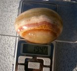 Яйцо из оникса. 6 см, 195 г., фото №8