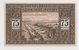 75 пфеннингов, 15 декабря 1921 года, Германия, Husby, фото №3