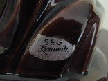 Настольные, каминные часы. S&amp;G Keramik. 50-е годы. Германия., фото №11