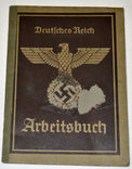 "Arbeitsbuch" трудовая книжка., фото №2