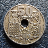 50 сантим 1949  Испания   ($5.1.15)~, фото №3