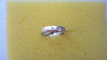 Кольцо 925°,серебро, ~18 размер,вес 3 г., фото №6