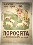 1934 Поросята Українська Дитяча Книжка, фото №2