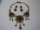 Винтажное Чешское ожерелье "Яблонекс"с коробкой. Оригинал., фото №6