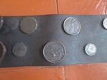 Ремень итальянский с декоративными монетами, фото №8