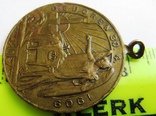 Нидерланды, медаль 30 апреля 1909 "День рожденья королевы Юлианы", фото №4