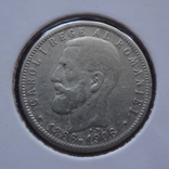 1 лей  1866-1912  Румыния серебро  Холдер 162~, фото №3