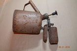 Лампа паяльная СССР вес 1.6 кг., фото №4