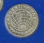 Аргентина 3000 песо 1977 UNC Футбол, фото №3
