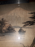 Шелкография на японскую тему.размер 35 на 25 см.(вместе с рамой), фото №8