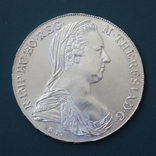 1 талер 1780 Марии Терезии, фото №2