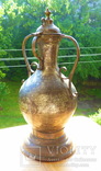 Антикварный арабский кувшин - ваза - МЕДЬ - Германия - 64 см - 4,3 кг - клеймо, фото №2