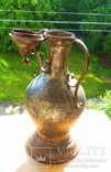 Антикварный арабский кувшин - ваза - МЕДЬ - Германия - 64 см - 4,3 кг - клеймо, фото №6