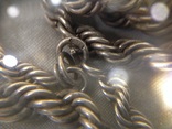 Цепочка из серебра / интересное изделие, проба 875*/., фото №7