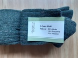 Носки армейские Army Socks, 3 пары в лоте, 43-46, Германия., фото №6