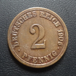 2 пфеннига  1906    Германия    ($5.3.15)~, фото №2