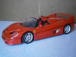 Модель 1к18 Bburago Ferrari F50, фото №2