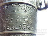 Кувшин - олово zinn - германия --  31,4 см  -- 1,4 кг  - охота, фото №8