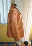 Классическая женская кожаная куртка PER ME. Италия. Лот 509, фото №8