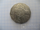 50 центов Австралии 2010год, фото №2
