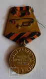 Медаль За Победу над Германией ,с документом, фото №3