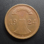 2 пфеннига 1924    Германия    ($5.3.39)~, фото №2