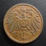 2 пфеннига 1913 J    Германия    ($5.3.40)~, фото №3
