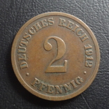 2 пфеннига 1912  D    Германия    ($5.3.43)~, фото №2