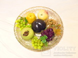 Ваза - италия - 31 см - фарфоровые фрукты, фото №3