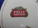 Подставка(бирдекель), Stella Artois., фото №8