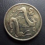 2 милс 1993  Кипр    ($5.4.8)~, фото №2