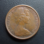 1 цент 1966 Австралия    ($5.4.48)~, фото №3