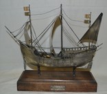 Корабль (Pinta) 19-й век. 700гр., фото №2