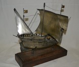Корабль (Pinta) 19-й век. 700гр., фото №6