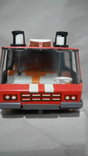 Заводная пожарная машина жесть новая игрушка СССР, фото №6