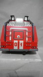 Заводная пожарная машина жесть новая игрушка СССР, фото №7