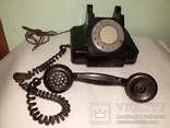 Телефон СССР карболитовый 1956 года, фото №3