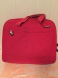 Сумка женская для ноутбуков 12/14 дюймов Samsonite briefcase smail red 1910, фото №4
