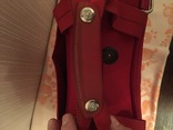 Сумка женская для ноутбуков 12/14 дюймов Samsonite briefcase smail red 1910, фото №7