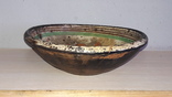 Старинная тарелка Маки. Расписанная глазурью №5, фото №3