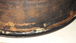 Старинная тарелка Маки. Расписанная глазурью №5, фото №11