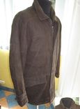 Утеплённая  классическая  кожаная мужская куртка MILESTONE. Лот 512, фото №8