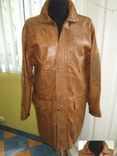 Оригинальная кожаная мужская куртка CHAMPION Leather. Лот 513, фото №3
