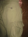 Spodnie gładkie taktyczne. Spodnie militari "jasna oliwa" r. 100/110, numer zdjęcia 11