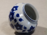 Послевоенная кобальтовая ваза Гжель клеймо "Художественная Артель Керамика", фото №6