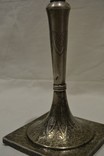 Парные подсвечники 1821г., 13 лот серебро, фото №9